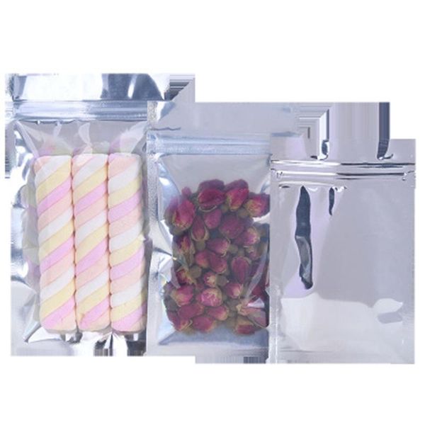 storage bags 100pcs clear aluminum foil bag self seal zipper packing resealable mylar lock packaging nuts
storage bags 100pcs clear aluminum foil bag self seal zipper packing resealable mylar lock packaging nuts