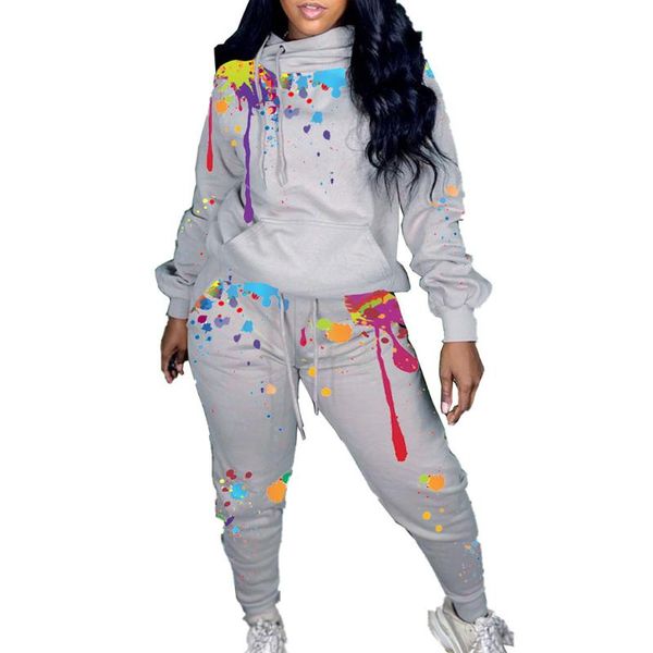 women's tracksuits splash-ink tie dye print two piece for women matching sets pant set hoodie sweatshirt jogging sweat suits streetwear, Gray
women's tracksuits splash-ink tie dye print two piece for women matching sets pant set hoodie sweatshirt jogging sweat suits streetwear, Gray