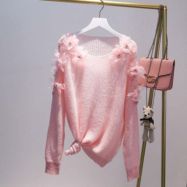 women 2021 spring autumn fashion o-neck knitted female long-sleeved sweaters ladies new solid color loose w787, White;black
women 2021 spring autumn fashion o-neck knitted female long-sleeved sweaters ladies new solid color loose w787, White;black