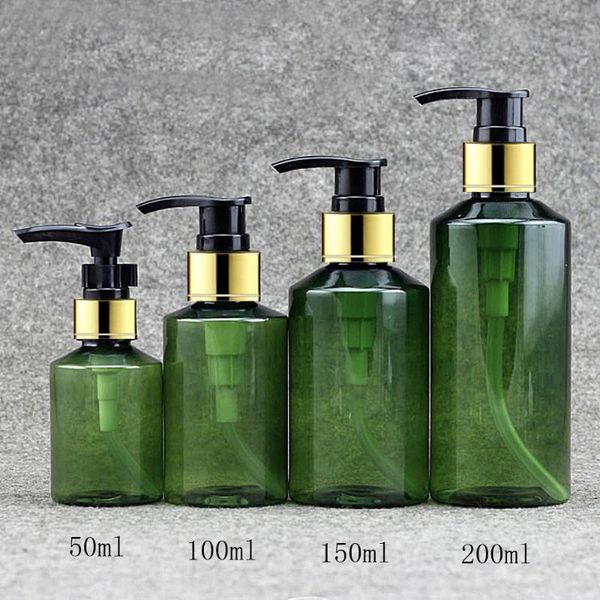 30pc 100/150/200ml gold collar lotion pump green bottle for cosmetic makeup refillable bottle pet plastic cream lotion container
30pc 100/150/200ml gold collar lotion pump green bottle for cosmetic makeup refillable bottle pet plastic cream lotion container