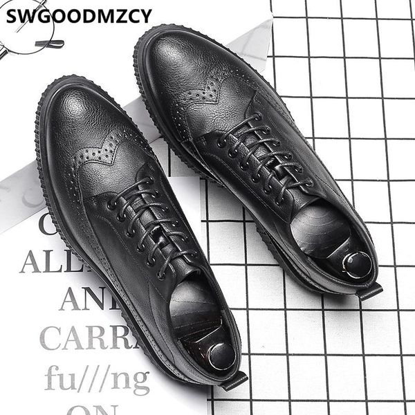brogue shoes men formal coiffeur classic shoes men office italian brand business oxford leather brown dress ayakkabi, Black
brogue shoes men formal coiffeur classic shoes men office italian brand business oxford leather brown dress ayakkabi, Black
