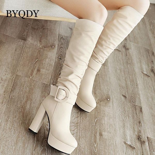 byqdy plus size 34-46 woman boots platform chunky high heels party boots women shoes for lady winter knee high footwear1, Black
byqdy plus size 34-46 woman boots platform chunky high heels party boots women shoes for lady winter knee high footwear1, Black