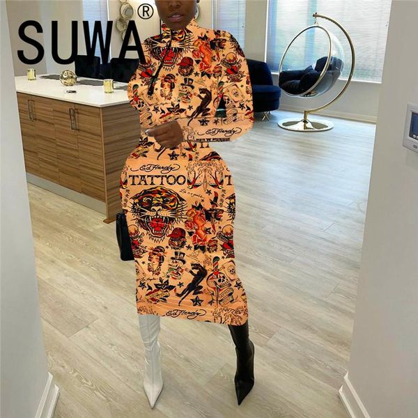 fashion o neck vintage print maxi midi dress ladies full sleeve party club dress female vestidos, Black;gray
fashion o neck vintage print maxi midi dress ladies full sleeve party club dress female vestidos, Black;gray