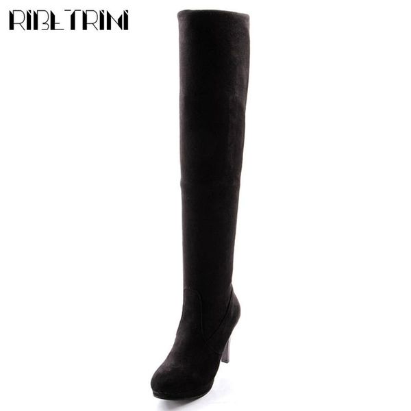 ribetrini for doropship classic high heels slip on elegant over the knee boot winter shoes women boots female, Black
ribetrini for doropship classic high heels slip on elegant over the knee boot winter shoes women boots female, Black