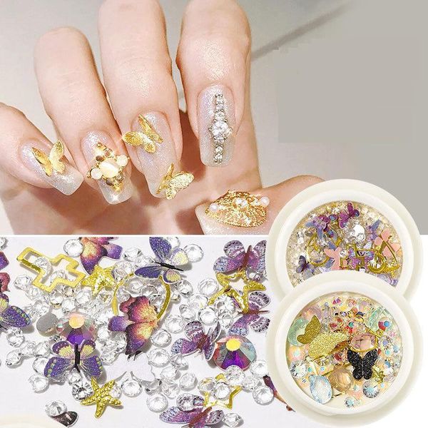 nail art decorations 12color handmade 3d butterflies jewelry heat shrinkable sheet frosted small butterflys mixed drill, Silver;gold
nail art decorations 12color handmade 3d butterflies jewelry heat shrinkable sheet frosted small butterflys mixed drill, Silver;gold