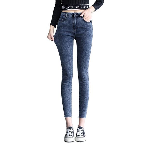 fnoce 2020 new women's ripped jeans pant young fashion casual solid high waist hole stretch skinny denim ankle-length trousers, Blue
fnoce 2020 new women's ripped jeans pant young fashion casual solid high waist hole stretch skinny denim ankle-length trousers, Blue