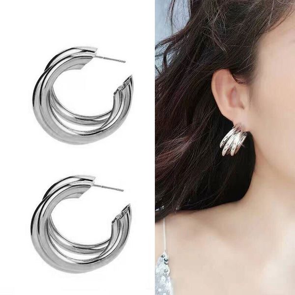 boho style c shaped multilayer alloy earrings fashion jewelry unusual woman hoop small punk vintage female earrings, Golden;silver
boho style c shaped multilayer alloy earrings fashion jewelry unusual woman hoop small punk vintage female earrings, Golden;silver