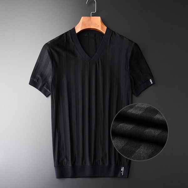 minglu summer thin rib v-neck men's t-shirts new arrival slim fahion dark grain fabric short sleeve men's t-shirts plus size 3xl, White;black
minglu summer thin rib v-neck men's t-shirts new arrival slim fahion dark grain fabric short sleeve men's t-shirts plus size 3xl, White;black