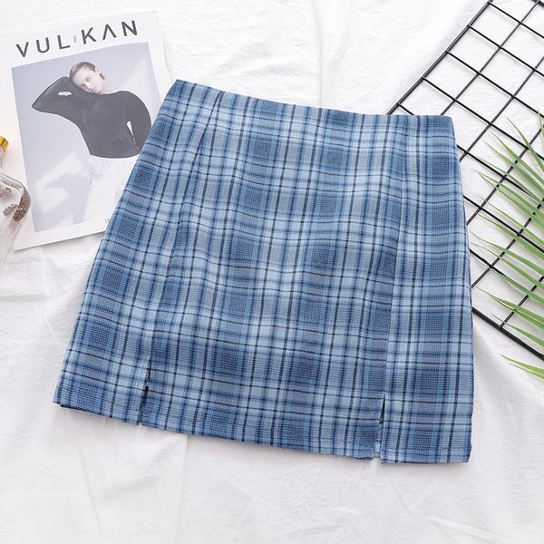 blue plaid women elegant mini skirts 2020 summer fashion ladies vintage skirt party female split skirt girls chic streetwear q1209, Black
blue plaid women elegant mini skirts 2020 summer fashion ladies vintage skirt party female split skirt girls chic streetwear q1209, Black