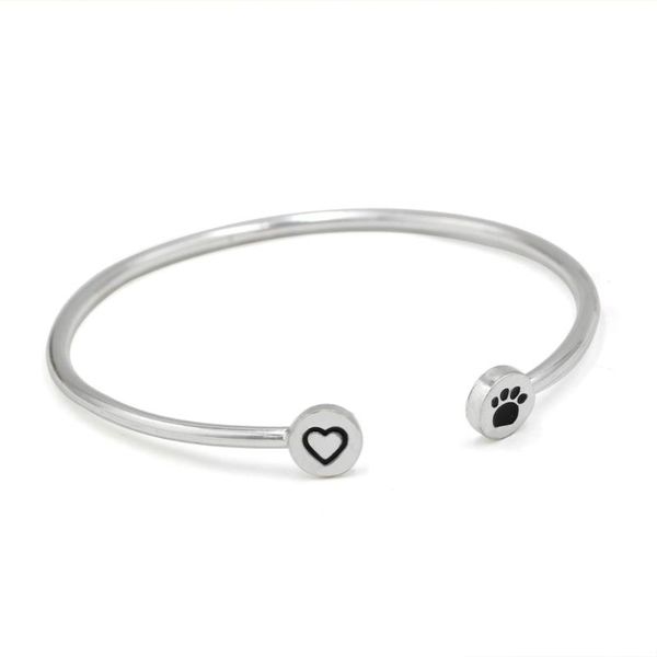 women cut simple design cat and dog dog love charm bracelet for cat lover expandable bracelets bangles, Black
women cut simple design cat and dog dog love charm bracelet for cat lover expandable bracelets bangles, Black