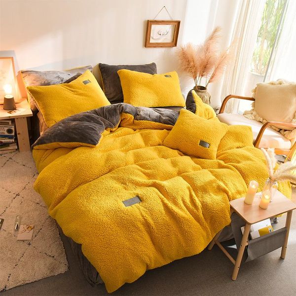 bedding sets solid lamb cashmere set 2021 thicken flannel fleece bed linens velvet duvet cover sandred pillowcase
bedding sets solid lamb cashmere set 2021 thicken flannel fleece bed linens velvet duvet cover sandred pillowcase