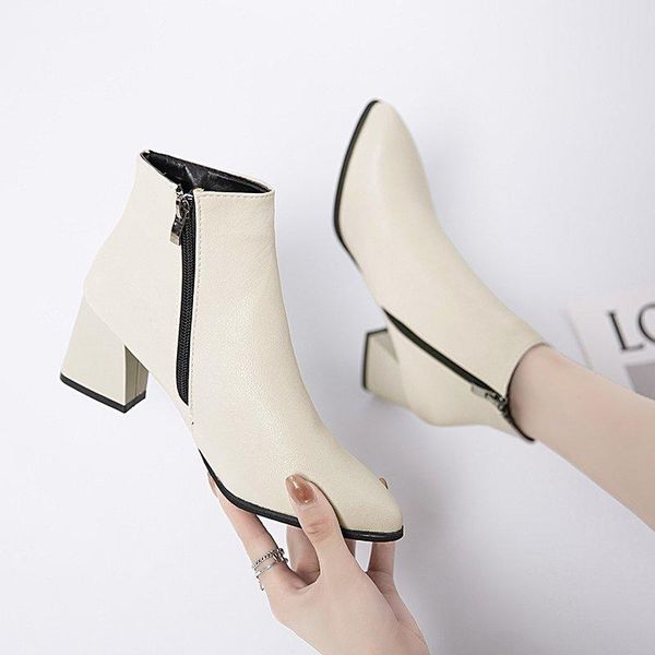 women's boots autumn boots-women shoes booties woman 2020 high heels zipper stiletto large size med pointy ladies rubber ankle, Black
women's boots autumn boots-women shoes booties woman 2020 high heels zipper stiletto large size med pointy ladies rubber ankle, Black