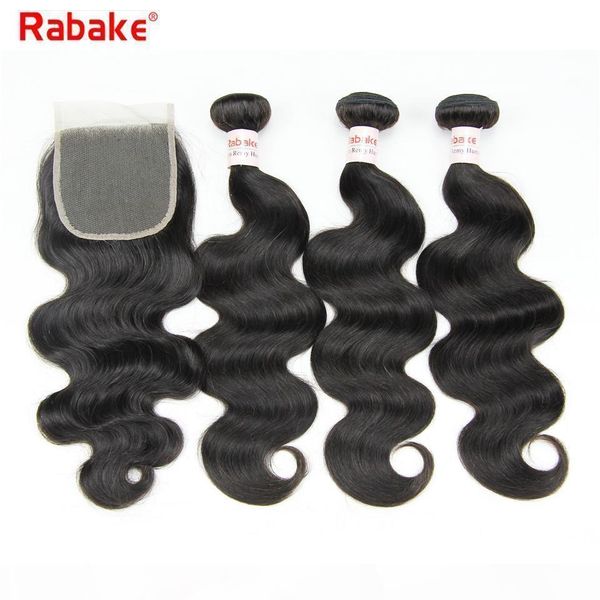 remy body wave human hair bundles with closure rabake 100% unprocessed raw indian hair extensiones de cabello 4x4 lace closure wholesale, Black;brown
remy body wave human hair bundles with closure rabake 100% unprocessed raw indian hair extensiones de cabello 4x4 lace closure wholesale, Black;brown