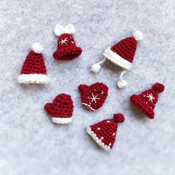 party favor tiny christmas red hat and gloves knitting crafts mini doll accessories brooch baby shower favors holiday decorations
party favor tiny christmas red hat and gloves knitting crafts mini doll accessories brooch baby shower favors holiday decorations