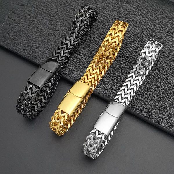 bracelets men chain on hand hip hop bracelet stainless steel black gold chain steel bracelet jewelry gifts for men accessories
bracelets men chain on hand hip hop bracelet stainless steel black gold chain steel bracelet jewelry gifts for men accessories