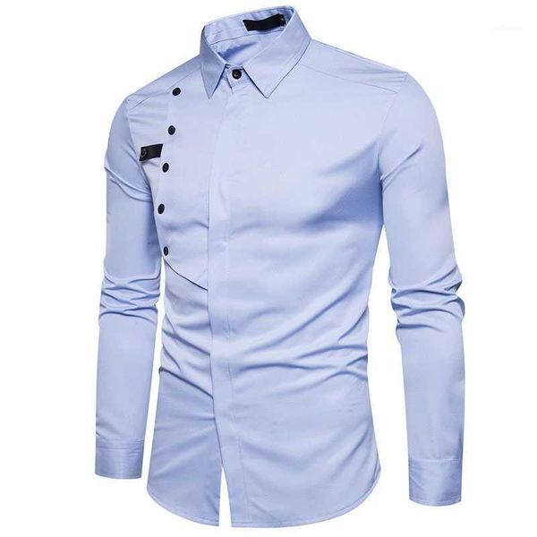 new 2020 autumn winter pointed collar buttons gentleman wedding evening dress shirts patchwork men clothes camiseta masculina1, White;black
new 2020 autumn winter pointed collar buttons gentleman wedding evening dress shirts patchwork men clothes camiseta masculina1, White;black