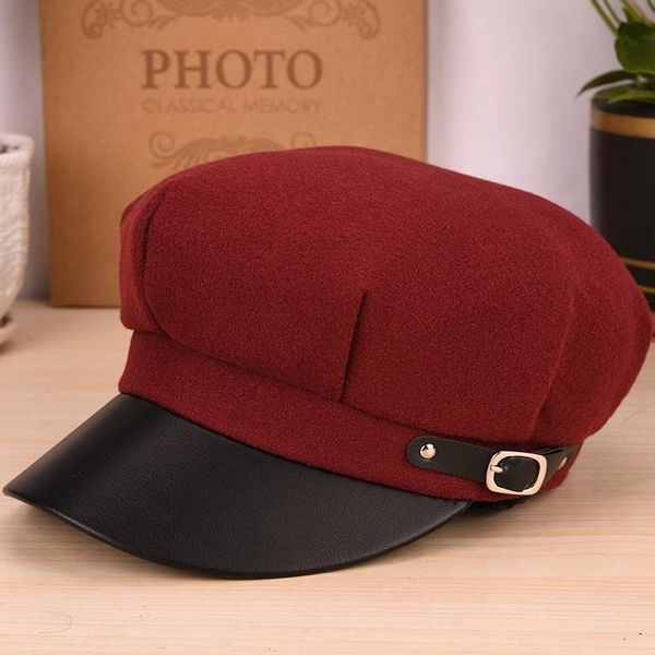 berets octagonal cap women's ins korean style versatile trendy painter autumn and winter british retro peaked beret hat, Blue;gray
berets octagonal cap women's ins korean style versatile trendy painter autumn and winter british retro peaked beret hat, Blue;gray