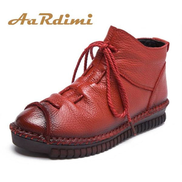 boots aardimi 2021 women shoes genuine leather vintage lace up ankle woman flat botas mujer, Black
boots aardimi 2021 women shoes genuine leather vintage lace up ankle woman flat botas mujer, Black
