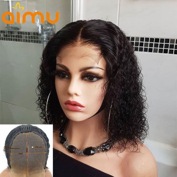 short curly bob wig 4x4 lace closure human hair wigs for black women glueless wig 150 density pre plucked remy hair brazilian, Black;brown
short curly bob wig 4x4 lace closure human hair wigs for black women glueless wig 150 density pre plucked remy hair brazilian, Black;brown
