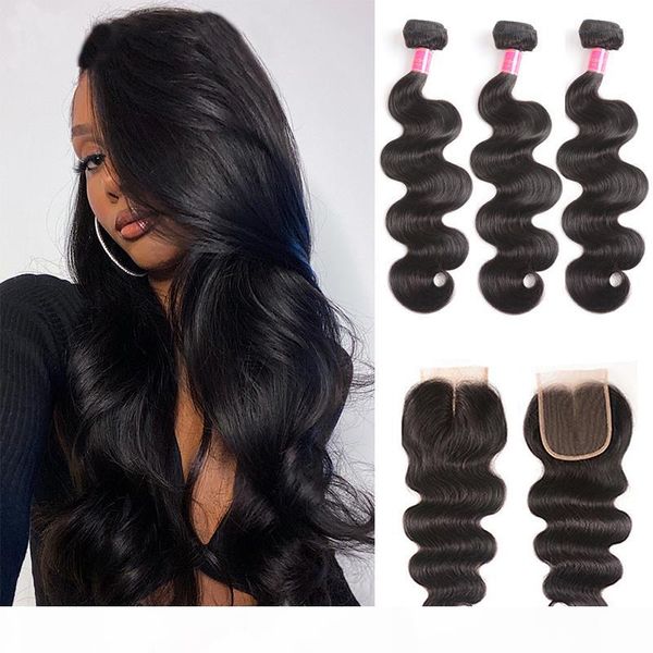 dilys brazilian virgin hair bundles with closures body wave virgin human hair extensions weft natural color, Black
dilys brazilian virgin hair bundles with closures body wave virgin human hair extensions weft natural color, Black