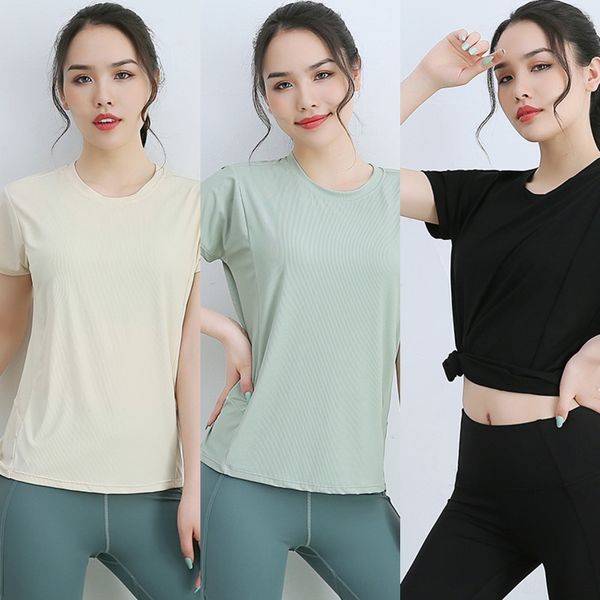 elu34 2020 new spring and blouse sports running fitness clothes yoga clothes short-sleeved t-shirt loose breathable summer quick-drying e, Gray
elu34 2020 new spring and blouse sports running fitness clothes yoga clothes short-sleeved t-shirt loose breathable summer quick-drying e, Gray