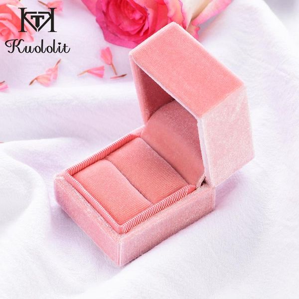 jewelry pouches, bags kuololit velvet boxes for women wedding handmade rectangle ring box engagement bridal pink green arrival 2021, Pink;blue
jewelry pouches, bags kuololit velvet boxes for women wedding handmade rectangle ring box engagement bridal pink green arrival 2021, Pink;blue