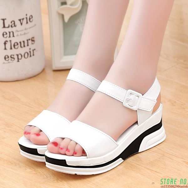wedge sandals for women white black mix color leather summer shoes woman casual platform ankle strap sandalias mujer 2021
wedge sandals for women white black mix color leather summer shoes woman casual platform ankle strap sandalias mujer 2021