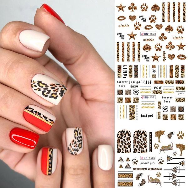 stickers & decals 12 pcs nail art leopard series water transfer set slider tattoo foil beauty diy decorations, Black
stickers & decals 12 pcs nail art leopard series water transfer set slider tattoo foil beauty diy decorations, Black