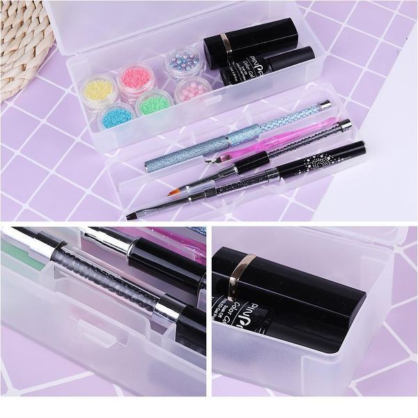 1pc rectangle double-layer nail art tool empty storage box tweezers clippers pens polishing nail buffer files plastic c qyleju
1pc rectangle double-layer nail art tool empty storage box tweezers clippers pens polishing nail buffer files plastic c qyleju