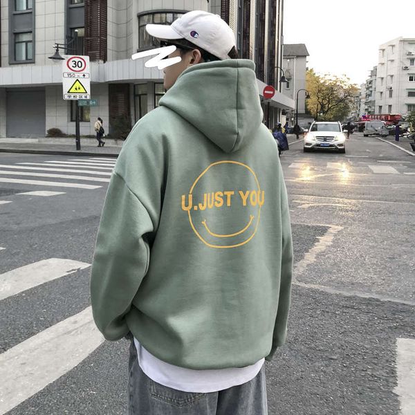 winter sweater men's hoodie loose ins trend versatile autumn and winter men's autumn plush coat, Black
winter sweater men's hoodie loose ins trend versatile autumn and winter men's autumn plush coat, Black