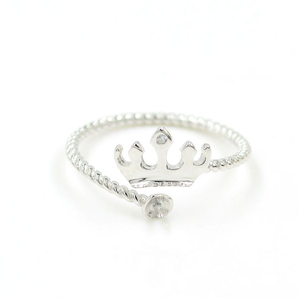 s925 sterling silver crown pearl beads ring mountings jewelry making diy fashion rings mounts fittings ps4mjz051, Slivery;crystal
s925 sterling silver crown pearl beads ring mountings jewelry making diy fashion rings mounts fittings ps4mjz051, Slivery;crystal