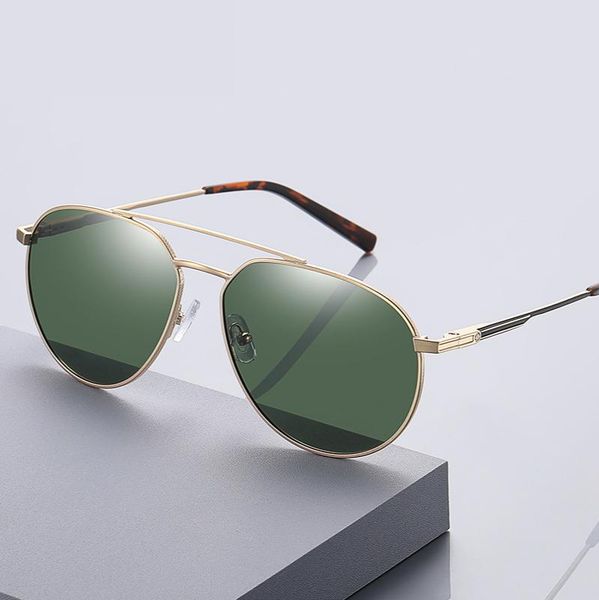 Men Sunglasses Polarized Metal Aviation Frame Fashion Rays Brand Designer Sun Glasses High Quality Spring-Leg Goggle UV400, White;black
Men Sunglasses Polarized Metal Aviation Frame Fashion Rays Brand Designer Sun Glasses High Quality Spring-Leg Goggle UV400, White;black