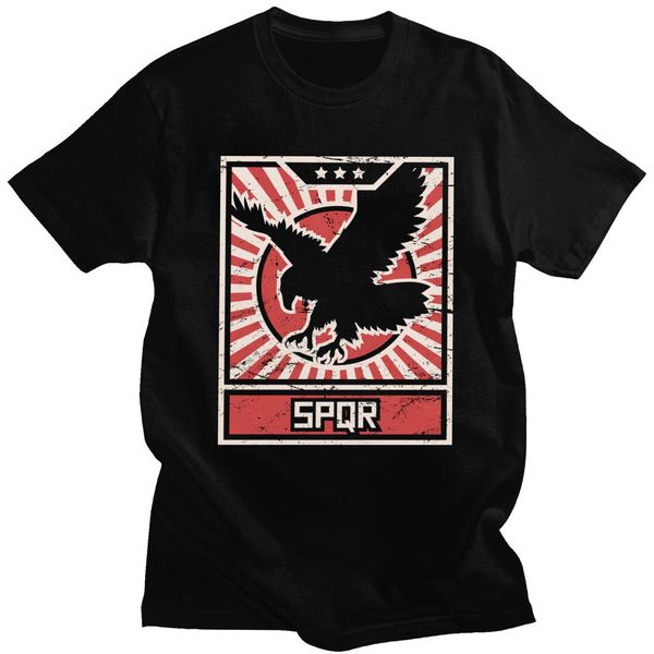 урожай spqr homme мягкая римская империя eagle tee tops o шею с коротким рукавом повседневная одежда мерч подарков спорта толстовка с капюшо
урожай spqr homme мягкая римская империя eagle tee tops o шею с коротким рукавом повседневная одежда мерч подарков спорта толстовка с капюшо