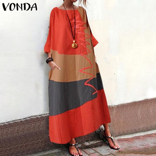women patchwork sundress vonda 2020 autumn maxi dress kaftan casual long sleeve tunic vestidos female 100% cotton robe plus size, Black;gray
women patchwork sundress vonda 2020 autumn maxi dress kaftan casual long sleeve tunic vestidos female 100% cotton robe plus size, Black;gray