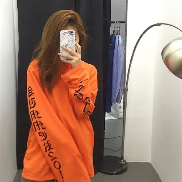 casual letter long sleeve vintage ins hip hop street large size loose female couple ulzzang tees autumn fashion letter t shirt, White
casual letter long sleeve vintage ins hip hop street large size loose female couple ulzzang tees autumn fashion letter t shirt, White