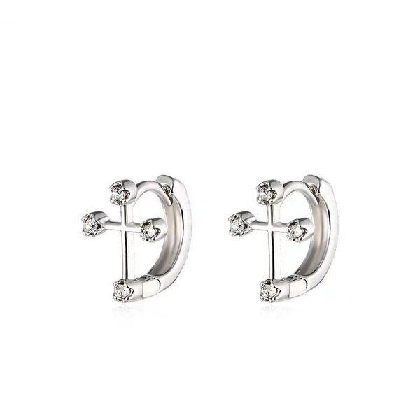 hoop & huggie 2021 delicate 925 sterling silver mini cross shaped earring with cz paved for girl women fashion party jewelry gift, Golden;silver
hoop & huggie 2021 delicate 925 sterling silver mini cross shaped earring with cz paved for girl women fashion party jewelry gift, Golden;silver