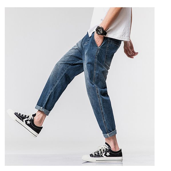 2021 New High-end Arrival Elastic Jeans, Male Ankle Pants, Skinny Jeans Quality LOMJ, Blue
2021 New High-end Arrival Elastic Jeans, Male Ankle Pants, Skinny Jeans Quality LOMJ, Blue
