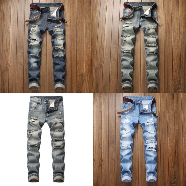 bwkdx new arrival quality jean for fashion brand man men denim hole jeans embroidery pants designer holes, Black
bwkdx new arrival quality jean for fashion brand man men denim hole jeans embroidery pants designer holes, Black