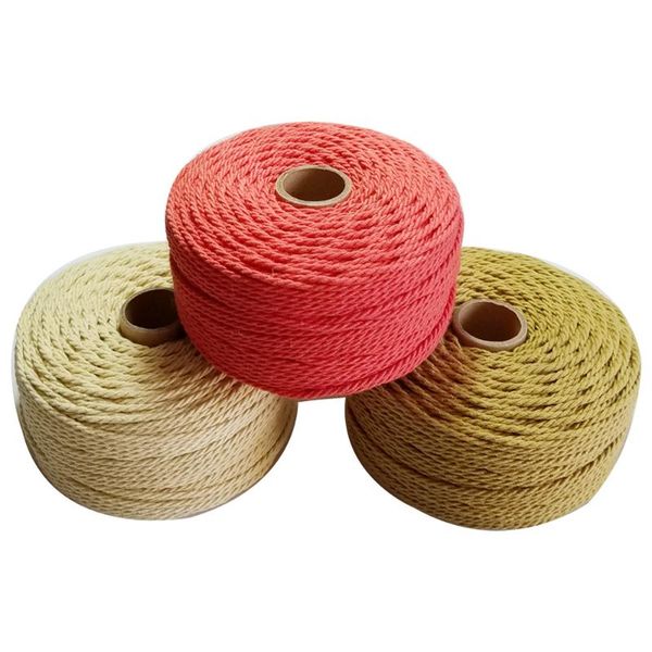 thicker 100% cotton rope 60m/roll colorful twine macrame cords for party wedding decoration accessory diy, Black;white
thicker 100% cotton rope 60m/roll colorful twine macrame cords for party wedding decoration accessory diy, Black;white