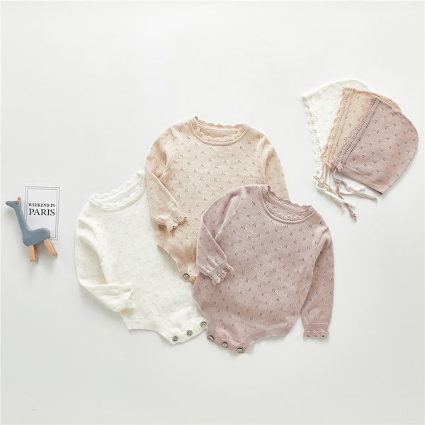 knitted newborn spring long sleeve girl jumpsuit with hat infant baby boy romper clothes 201028, Blue
knitted newborn spring long sleeve girl jumpsuit with hat infant baby boy romper clothes 201028, Blue