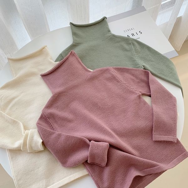 wlg autumn sweaters for boys girls kids solid turtleneck long sleeve sweater baby beige green pink all match sweaters 201128, Blue
wlg autumn sweaters for boys girls kids solid turtleneck long sleeve sweater baby beige green pink all match sweaters 201128, Blue