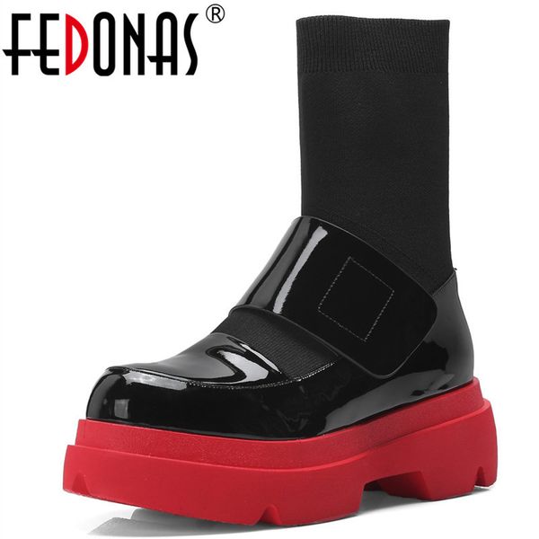 fedonas new women mid-calf boots autumn winter warm high heels shoes woman genuine leather casual quality brand stretch boots 1026, Black
fedonas new women mid-calf boots autumn winter warm high heels shoes woman genuine leather casual quality brand stretch boots 1026, Black