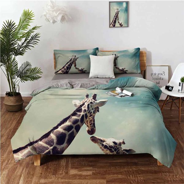 two animals mother and baby friendship and love illustration clouds and moonbedding 3-piece set
two animals mother and baby friendship and love illustration clouds and moonbedding 3-piece set