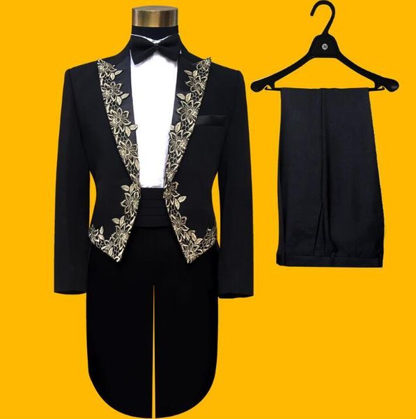 embroidered magic formal dress latest coat pant designs suit men terno masculino trouser marriage wedding tuxedo suits for men's, White;black
embroidered magic formal dress latest coat pant designs suit men terno masculino trouser marriage wedding tuxedo suits for men's, White;black
