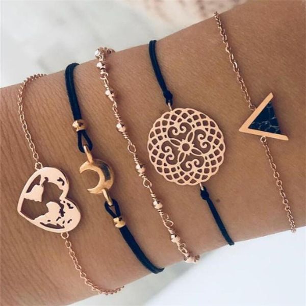 woozu bohemian black triangle stone chain bracelets bangles for women fashion golden moon map chain bracelets jewelry gifts
woozu bohemian black triangle stone chain bracelets bangles for women fashion golden moon map chain bracelets jewelry gifts