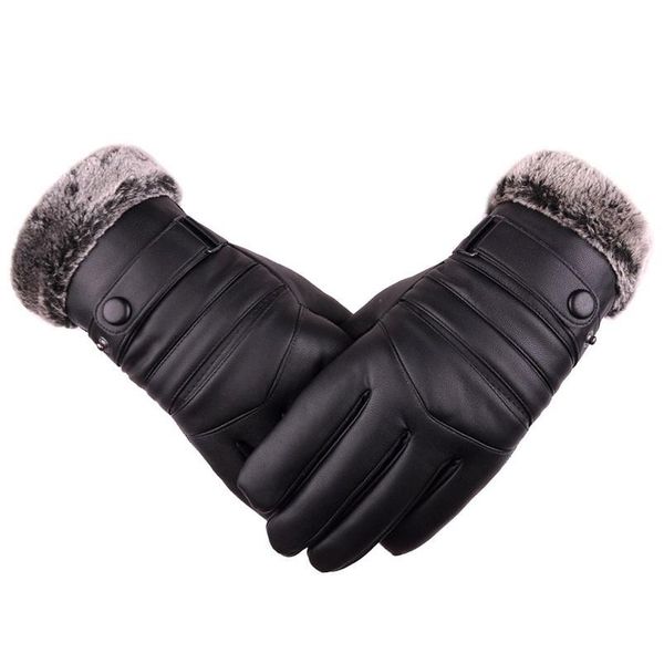 men's winter warm fashion waterproof gloves men faux leather driving gloves pu leather gloves for touch screen mittens sqcpcq, Black
men's winter warm fashion waterproof gloves men faux leather driving gloves pu leather gloves for touch screen mittens sqcpcq, Black