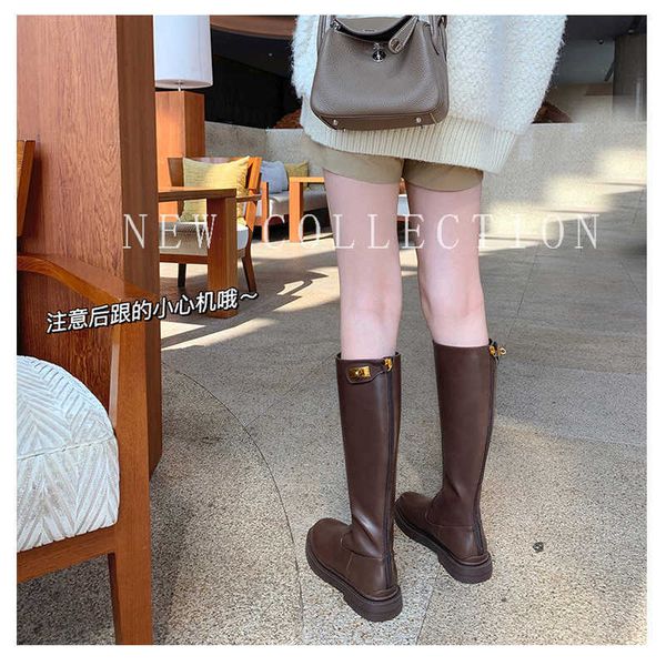 sheii su yinyin's secret welfare fund ~ back zipper thick bottom gold lock buckle high tube female knight boots, Black
sheii su yinyin's secret welfare fund ~ back zipper thick bottom gold lock buckle high tube female knight boots, Black