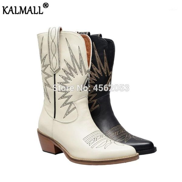 kalmall shoes female black white starburst distressed leather boots pointed toe stacked block heel western cowboy boots women1
kalmall shoes female black white starburst distressed leather boots pointed toe stacked block heel western cowboy boots women1