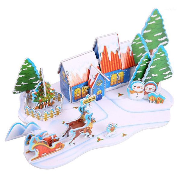 christmas decorations 3d three-dimensional miniature puzzles paper house toys for children diy fight inserted model1
christmas decorations 3d three-dimensional miniature puzzles paper house toys for children diy fight inserted model1