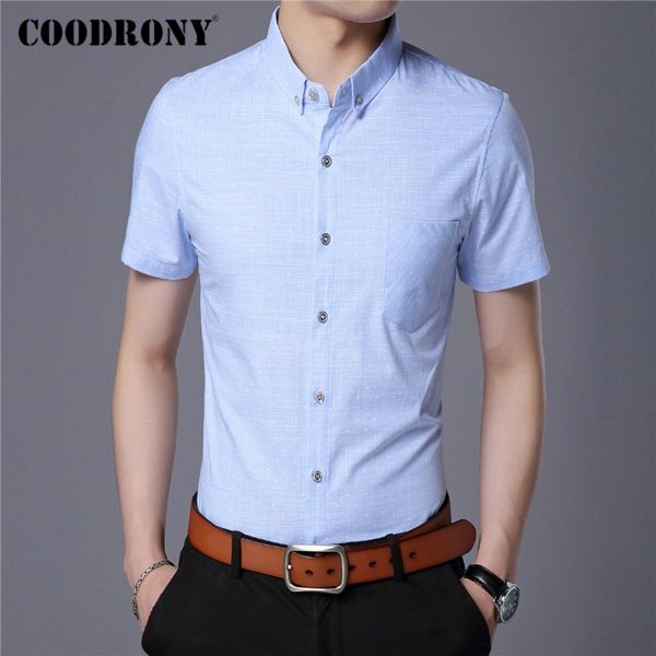 coodrony spring summer mens shirts slim fit short sleeve shirt men clothes business casual camisa social masculina pocket c6004s, White;black
coodrony spring summer mens shirts slim fit short sleeve shirt men clothes business casual camisa social masculina pocket c6004s, White;black